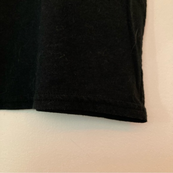 Vintage black tri-blend short-sleeve tee with quality embroidered fire graphic - Picture 7 of 7